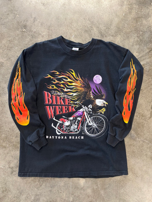 Vintage Bike Week long sleeve size large