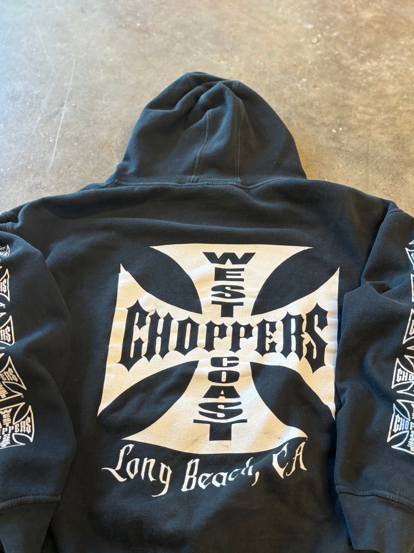Vintage West Coast choppers Hoodie Size XL