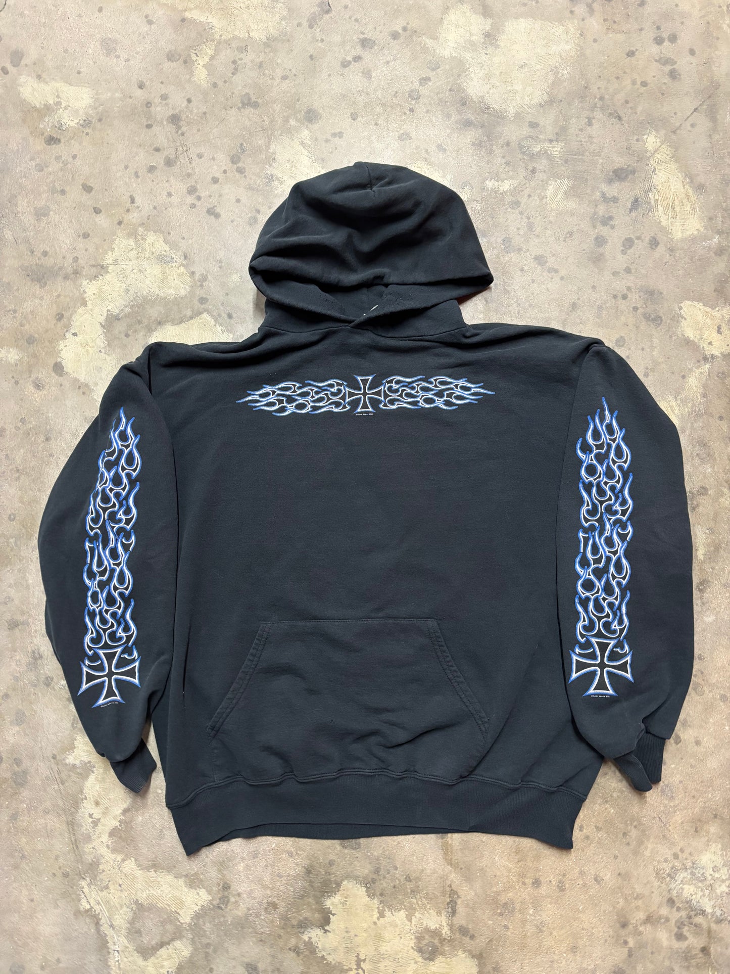 Vintage Chopper long sleeve hoodie size XL