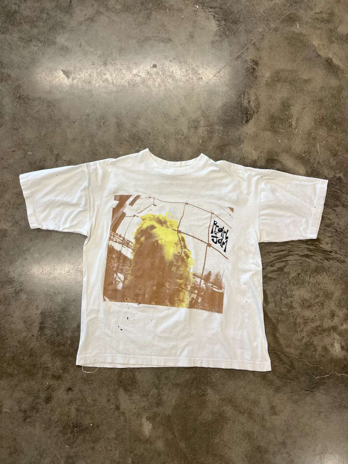 Vintage Pearl Jam Euro Tour shirt size extra large