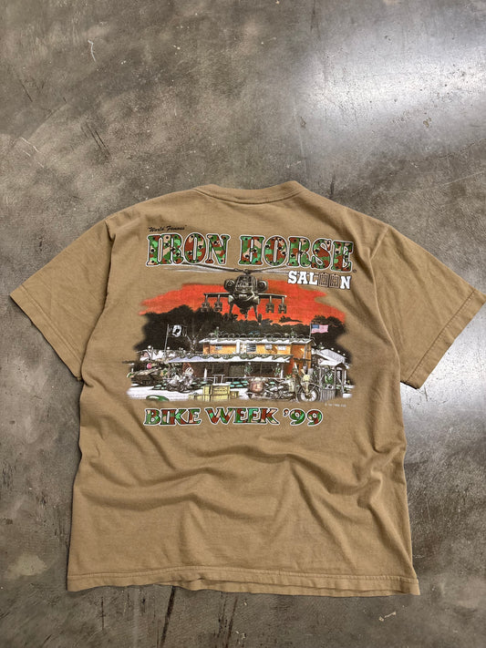 Vintage Iron Horse Veterans shirt size large