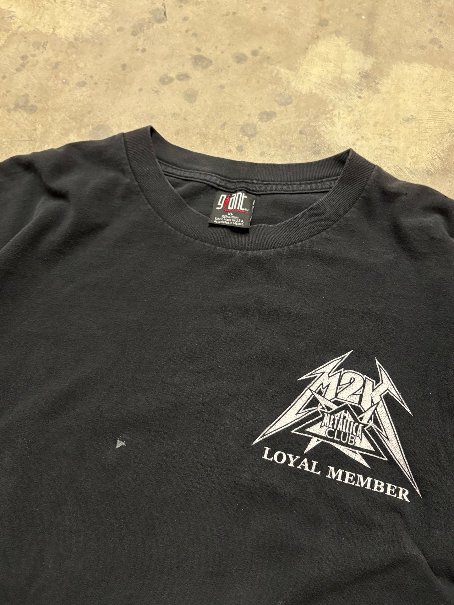 Vintage Metallica Loyal member band shirt size extra large
