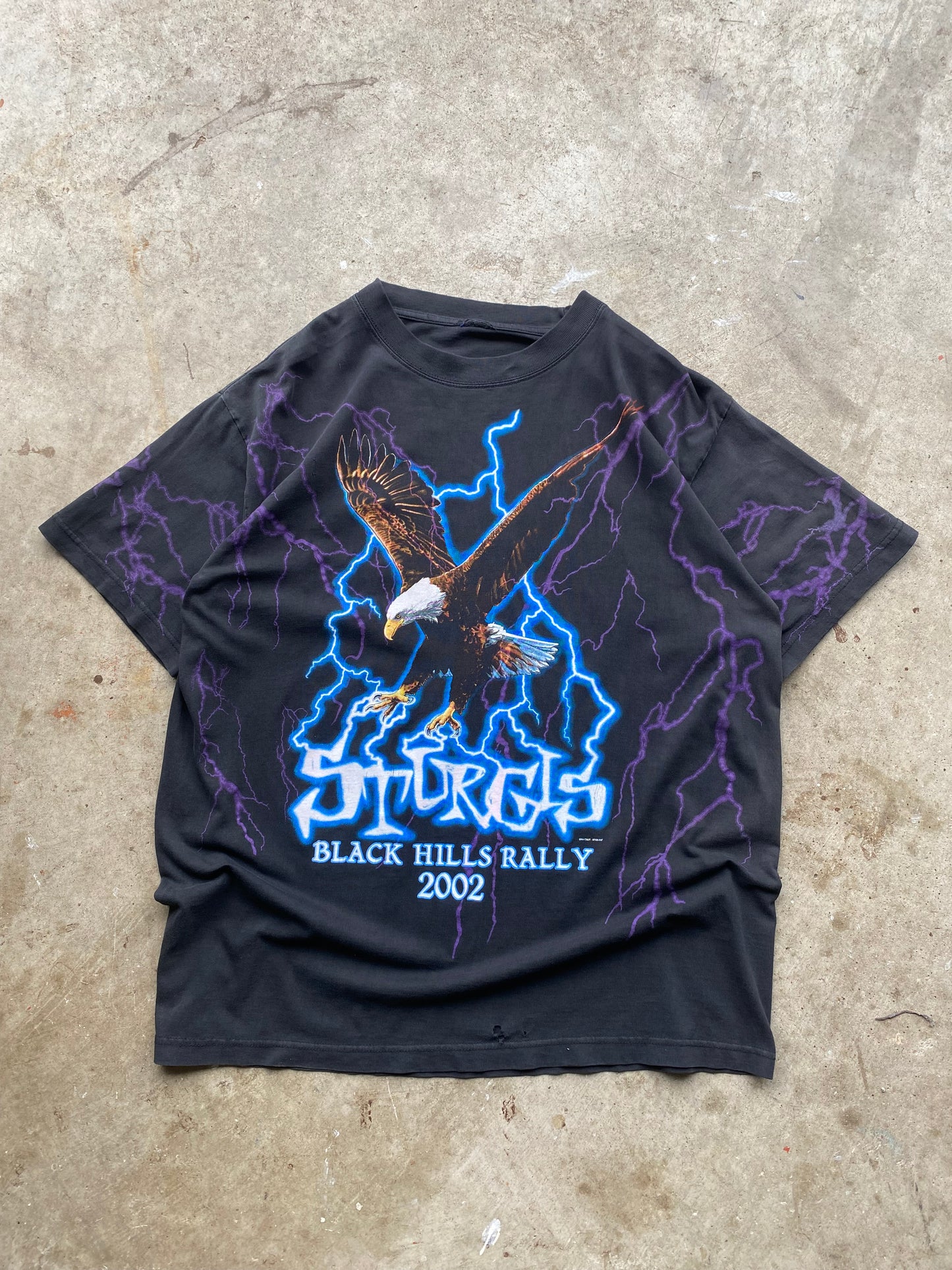 Vintage Sturgis Lightning shirt size extra large