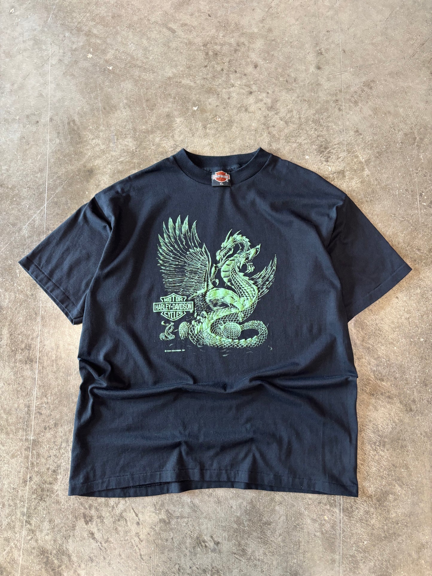 Vintage Harley Davidson the Eagle has landed shirt