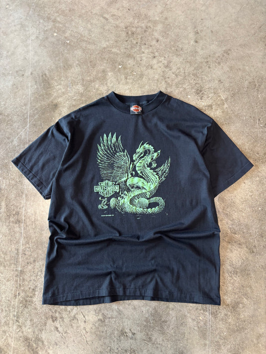 Vintage Harley Davidson the Eagle has landed shirt