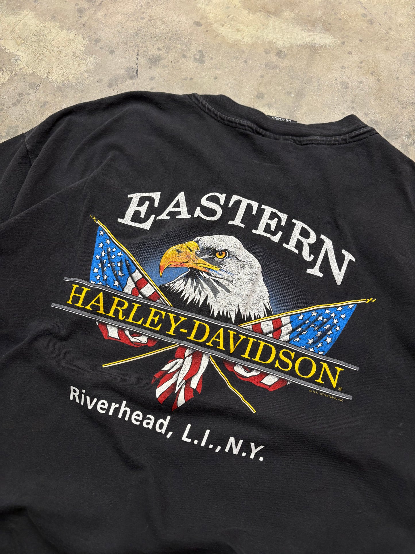 Vintage Harley Davidson Purple Lightning shirt size XXL