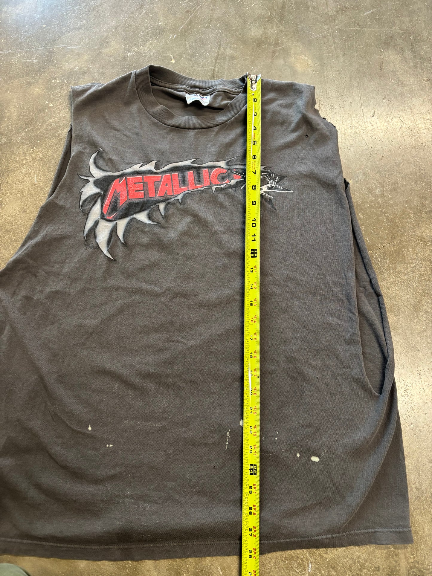 Vintage Metallica Chopped shirt size XL