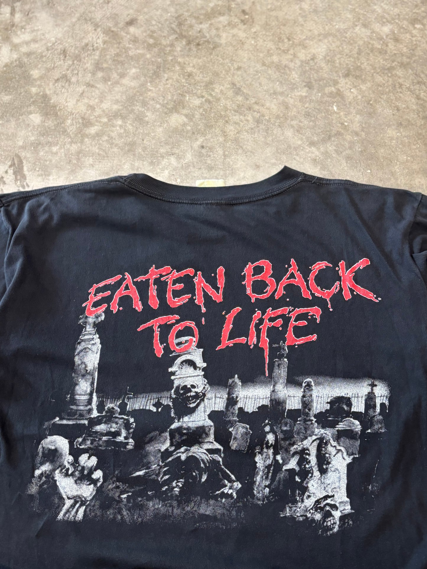 Vintage Cannibal Corpse Eaten Back to life 1992 shirt size XL