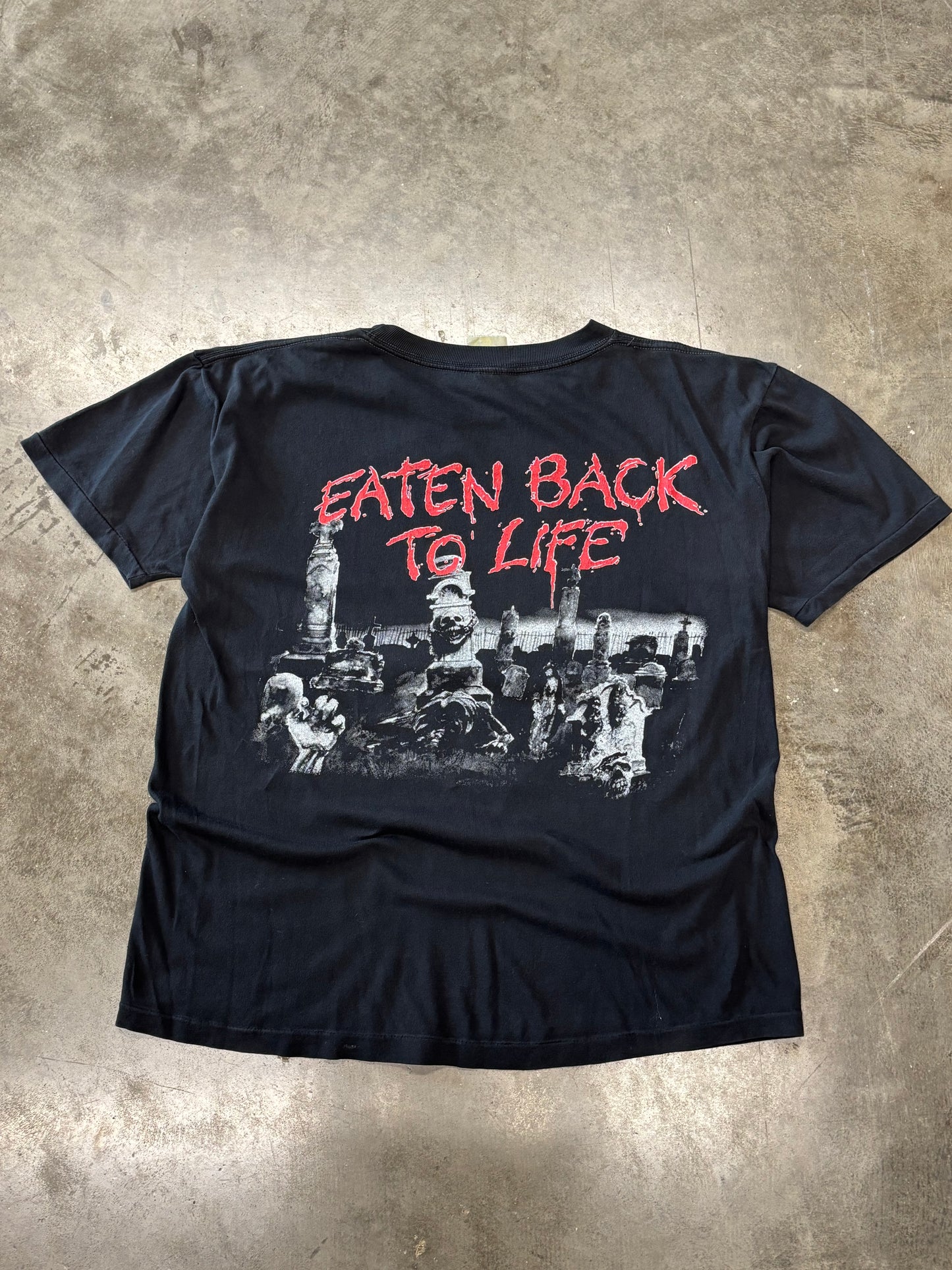 Vintage Cannibal Corpse Eaten Back to life 1992 shirt size XL