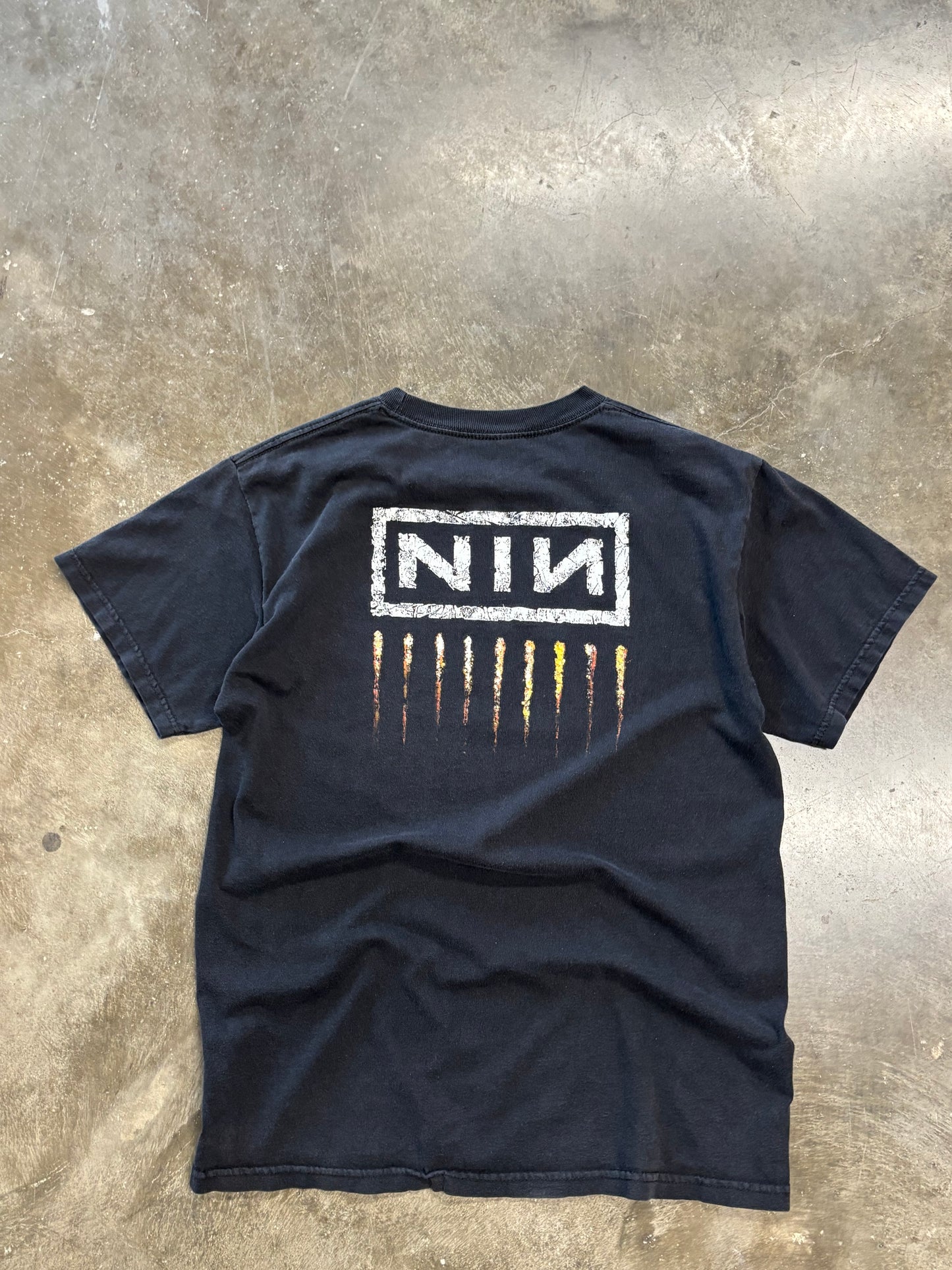 Vintage Early 2000’s NIN downward spiral shirt size medium