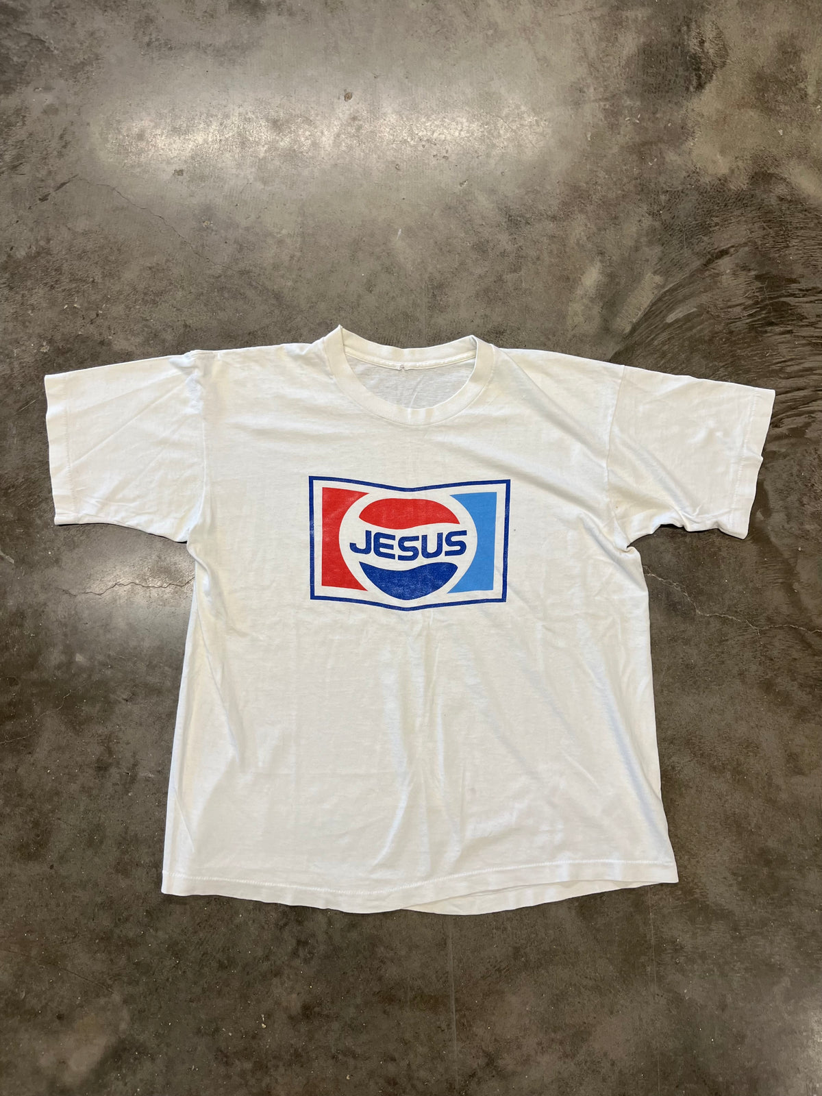 Vintage Jesus Pepsi shirt size xl
