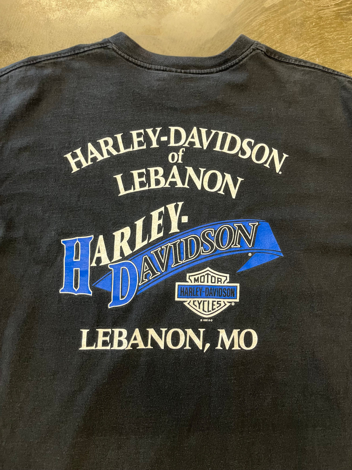 Vintage Harley Davidson Evolution Revolution Lightning shirt size xxl