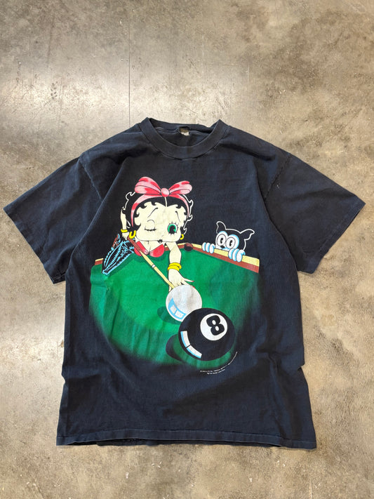 Vintage Betty Boop Pool shirt size large