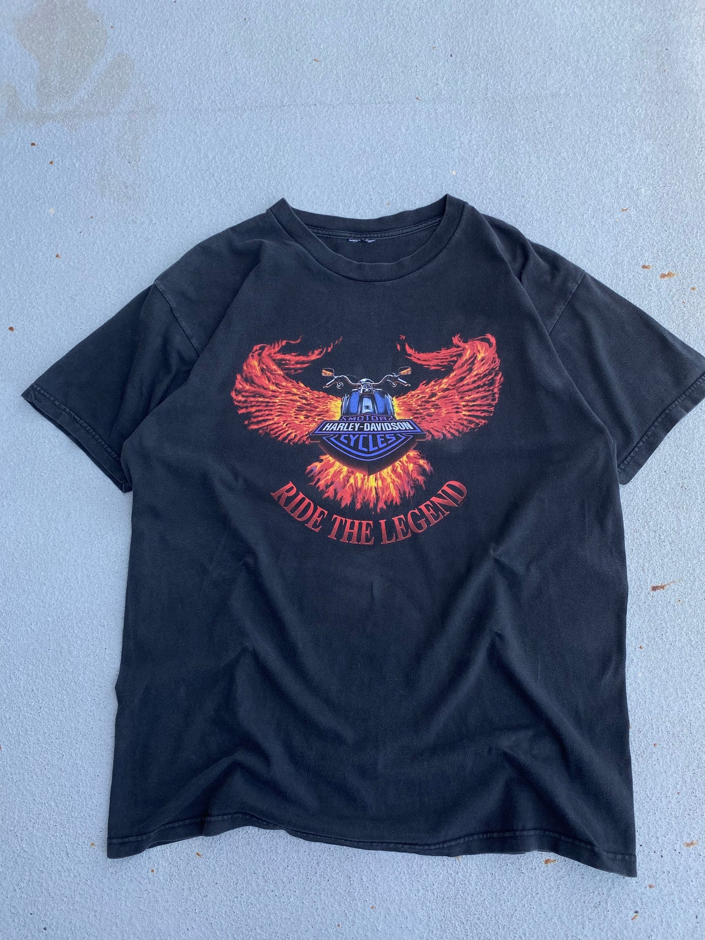 Vintage Harley Davidson Ride The Legend size XL