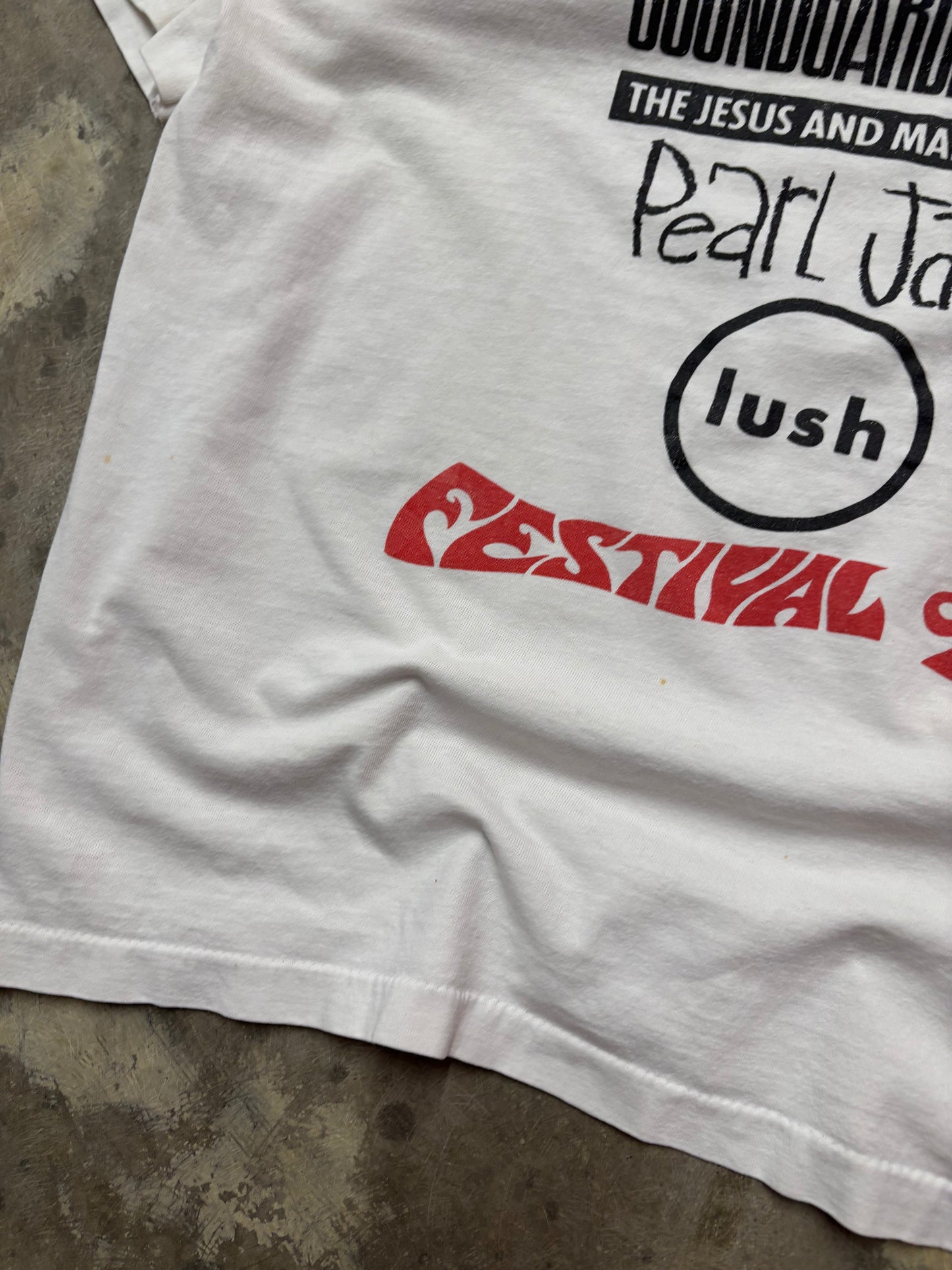 Vintage 1992 Lollapalooza shirt size large