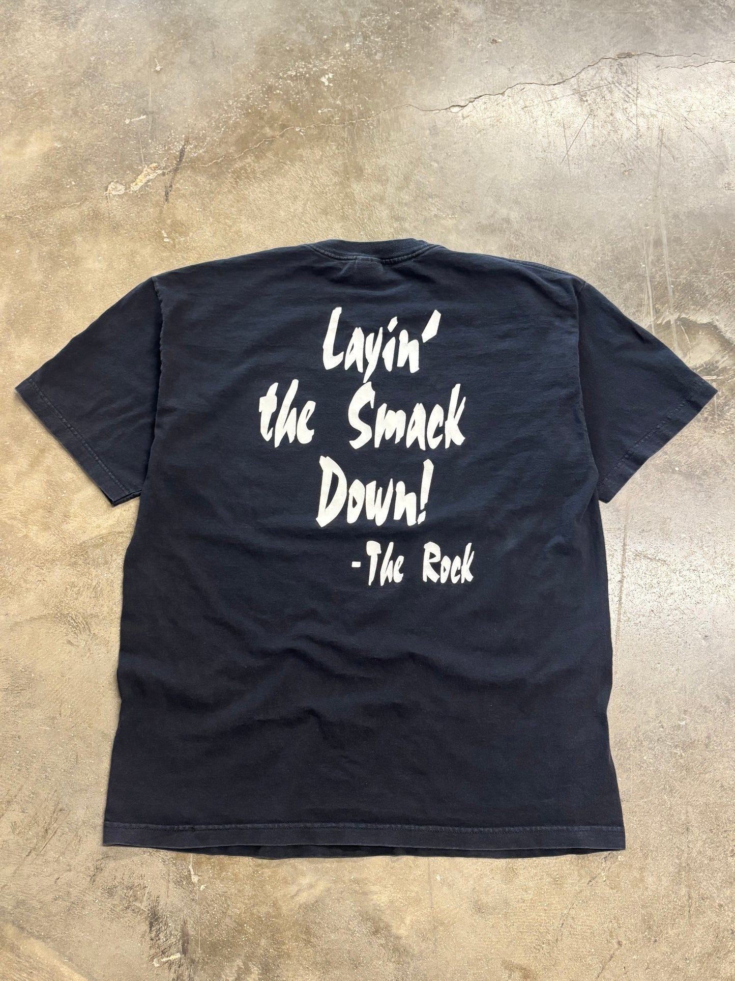 Vintage WWF The Rock shirt size xl