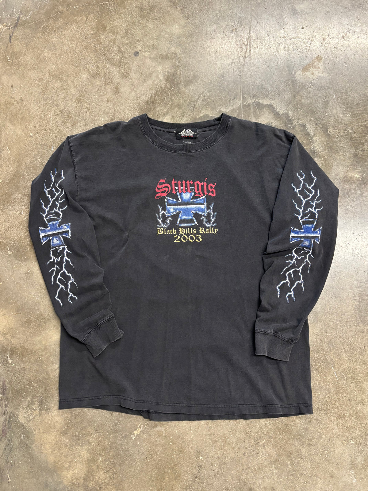 Vintage Sturgis lighting long sleeve size extra large