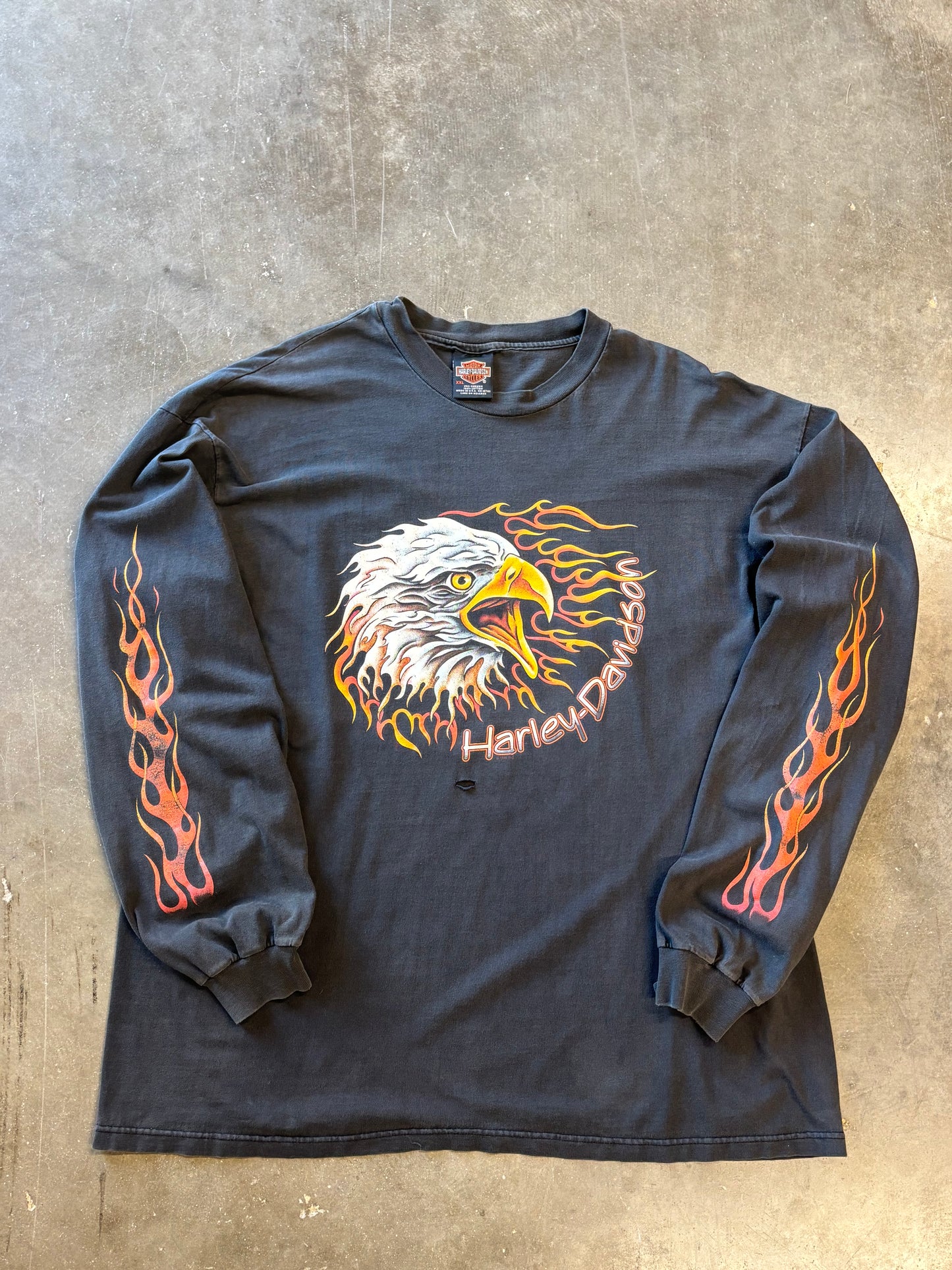 Vintage Harley Davidson Screaming Eagle long sleeve size xxl