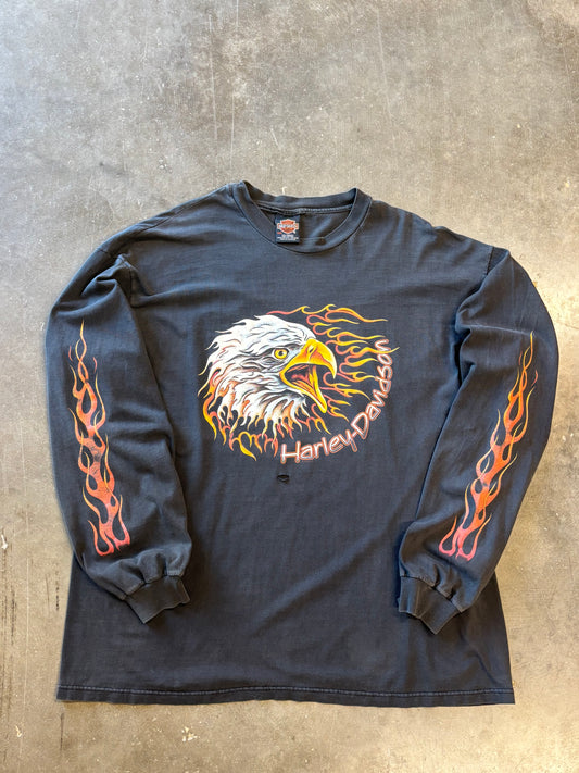 Vintage Harley Davidson Screaming Eagle long sleeve size xxl