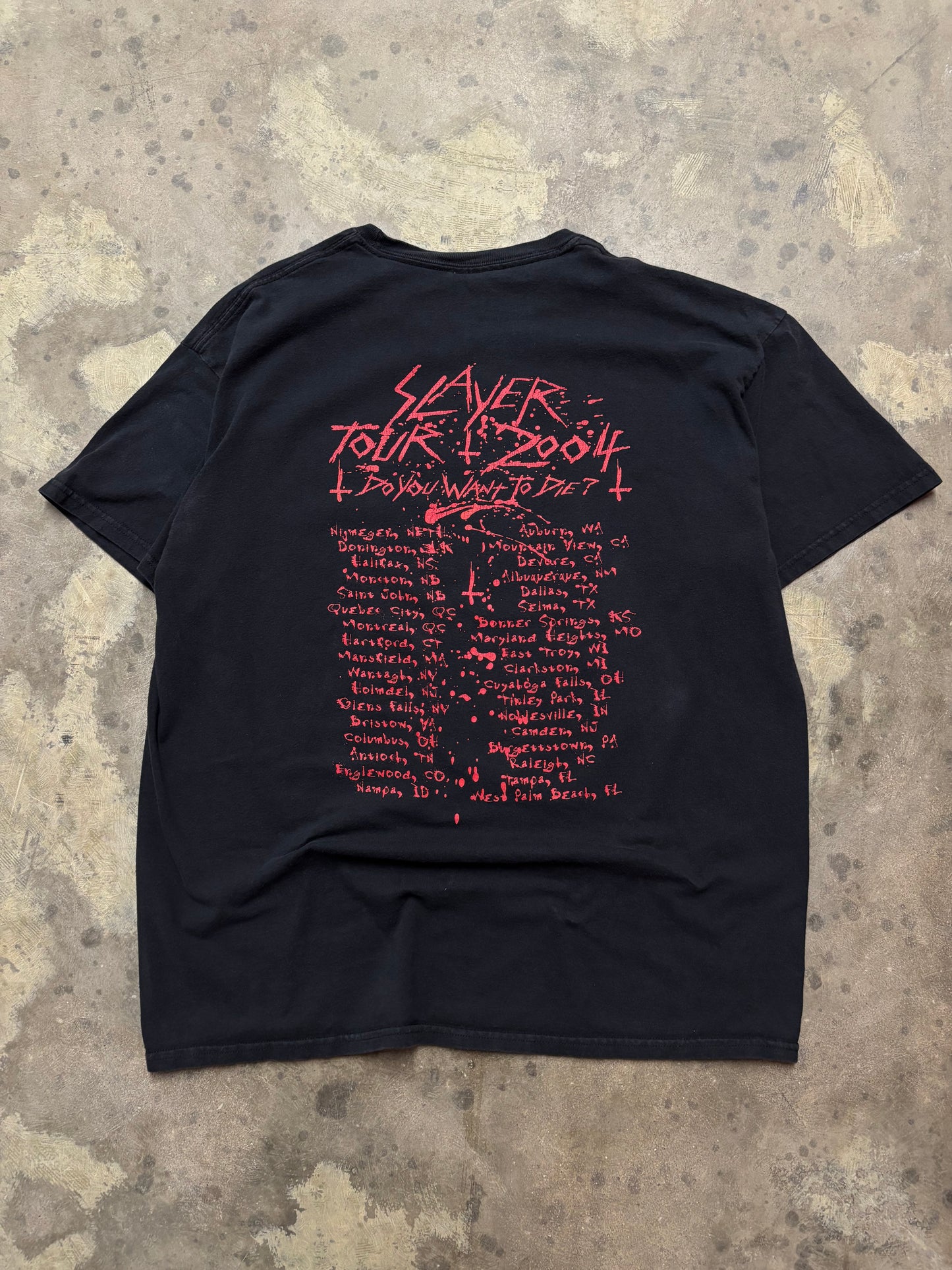 Vintage Slayer shirt size XL