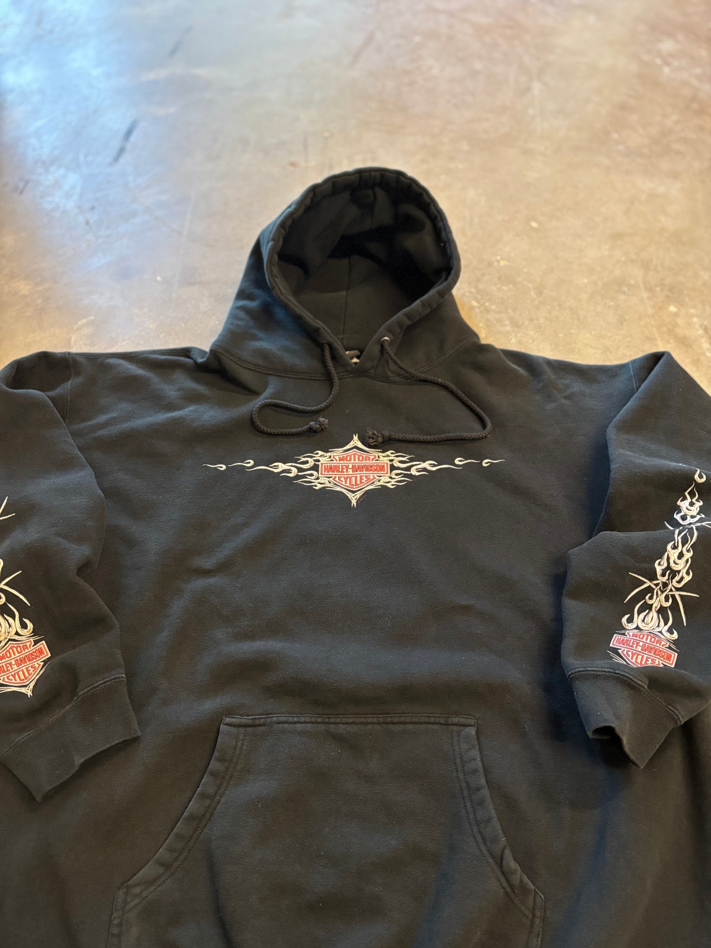 Vintage Harley Davidson Tribal hoodie size xxl