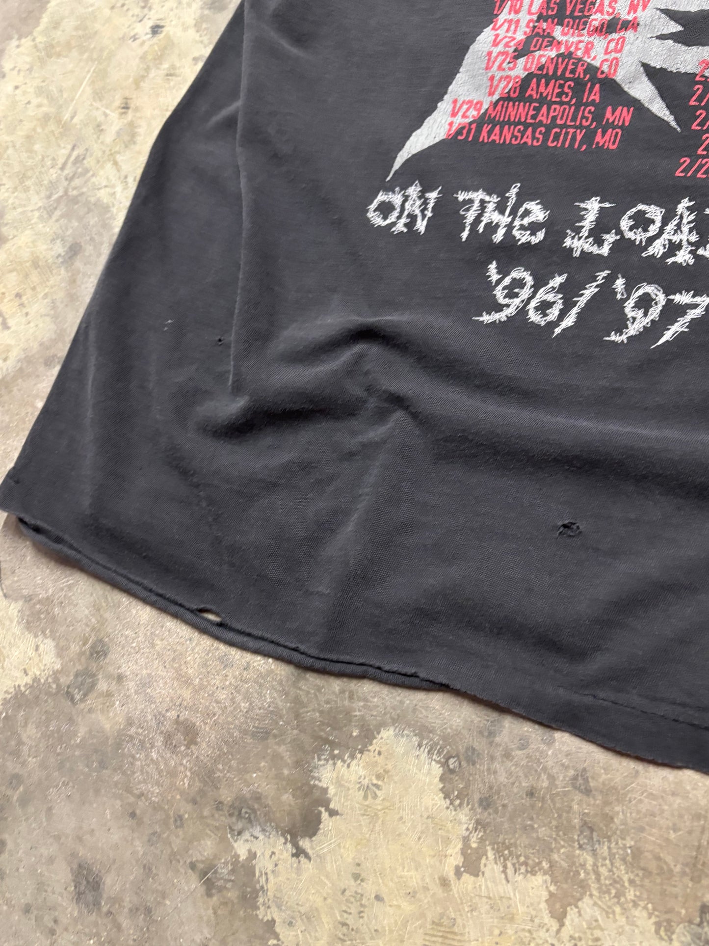 Vintage Metallica shirt size large