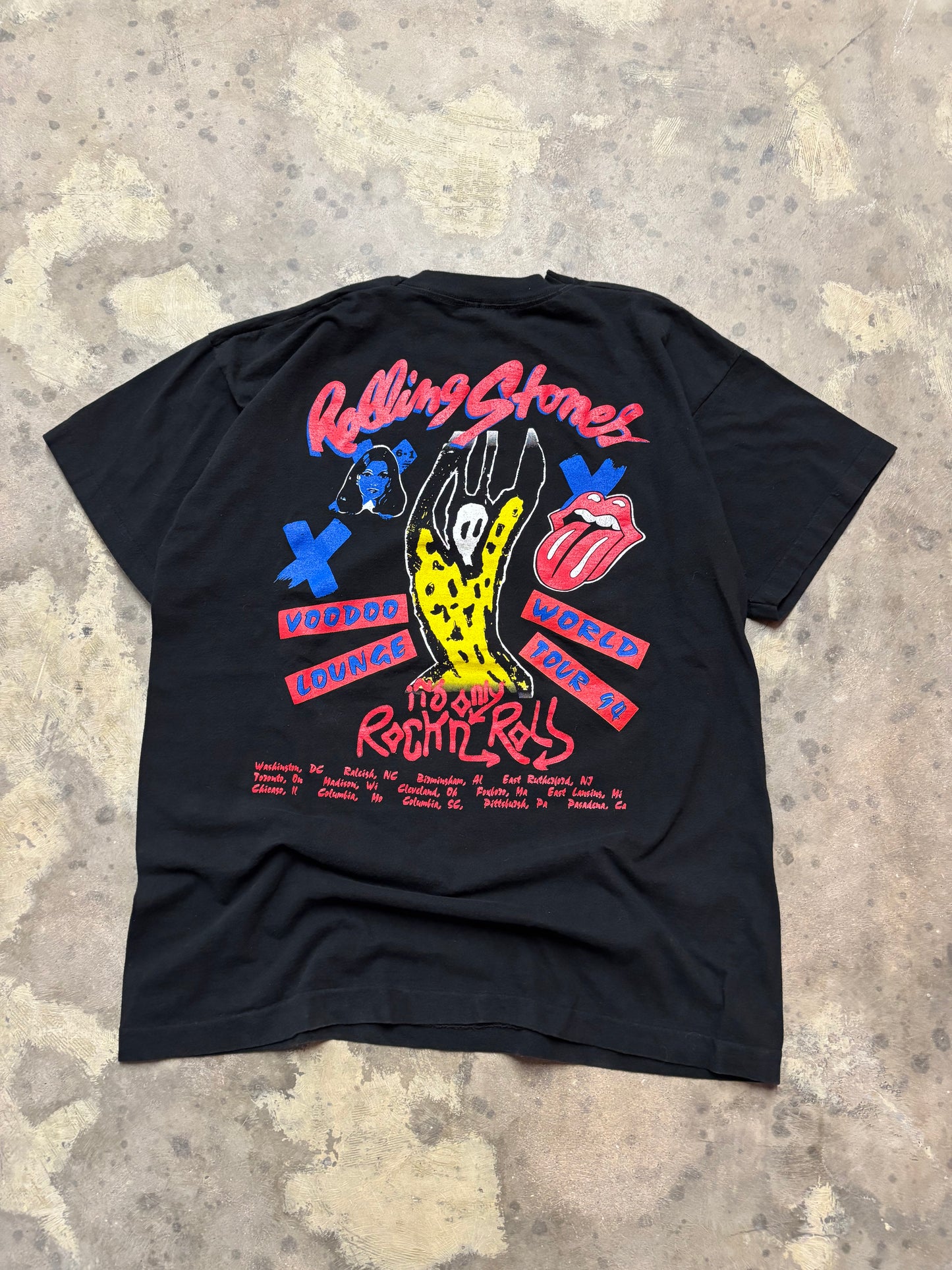 Vintage Rolling Stones shirt size XL