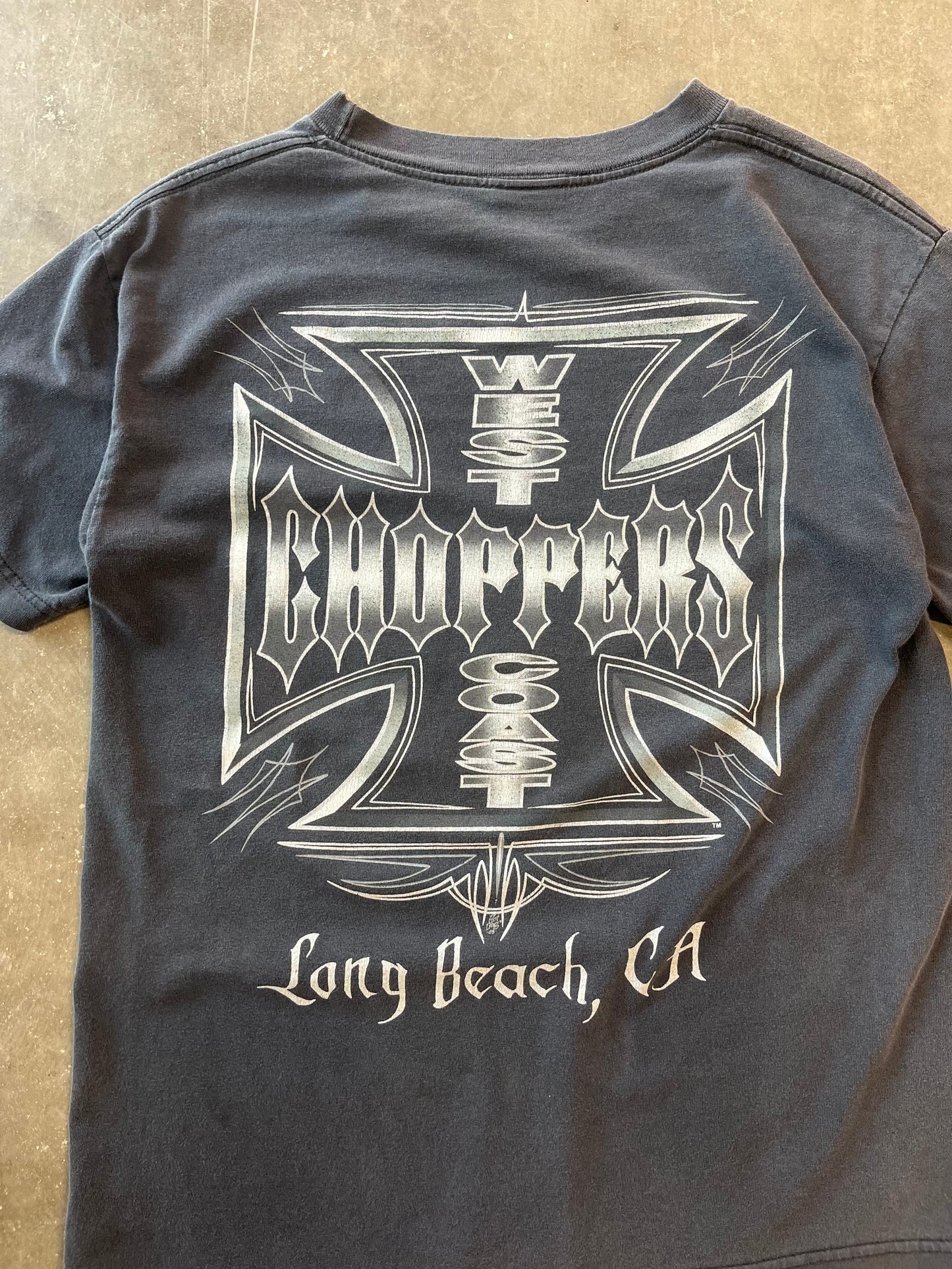 Vintage West coast choppers faded shirt size medium