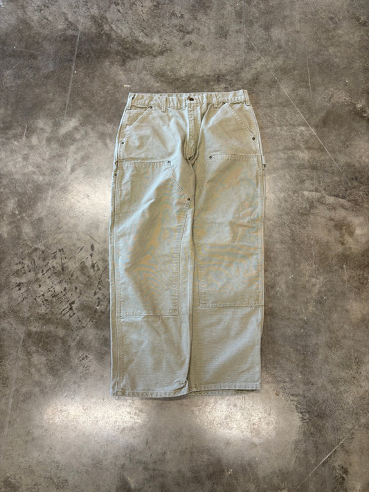 Beige carhartt double knees