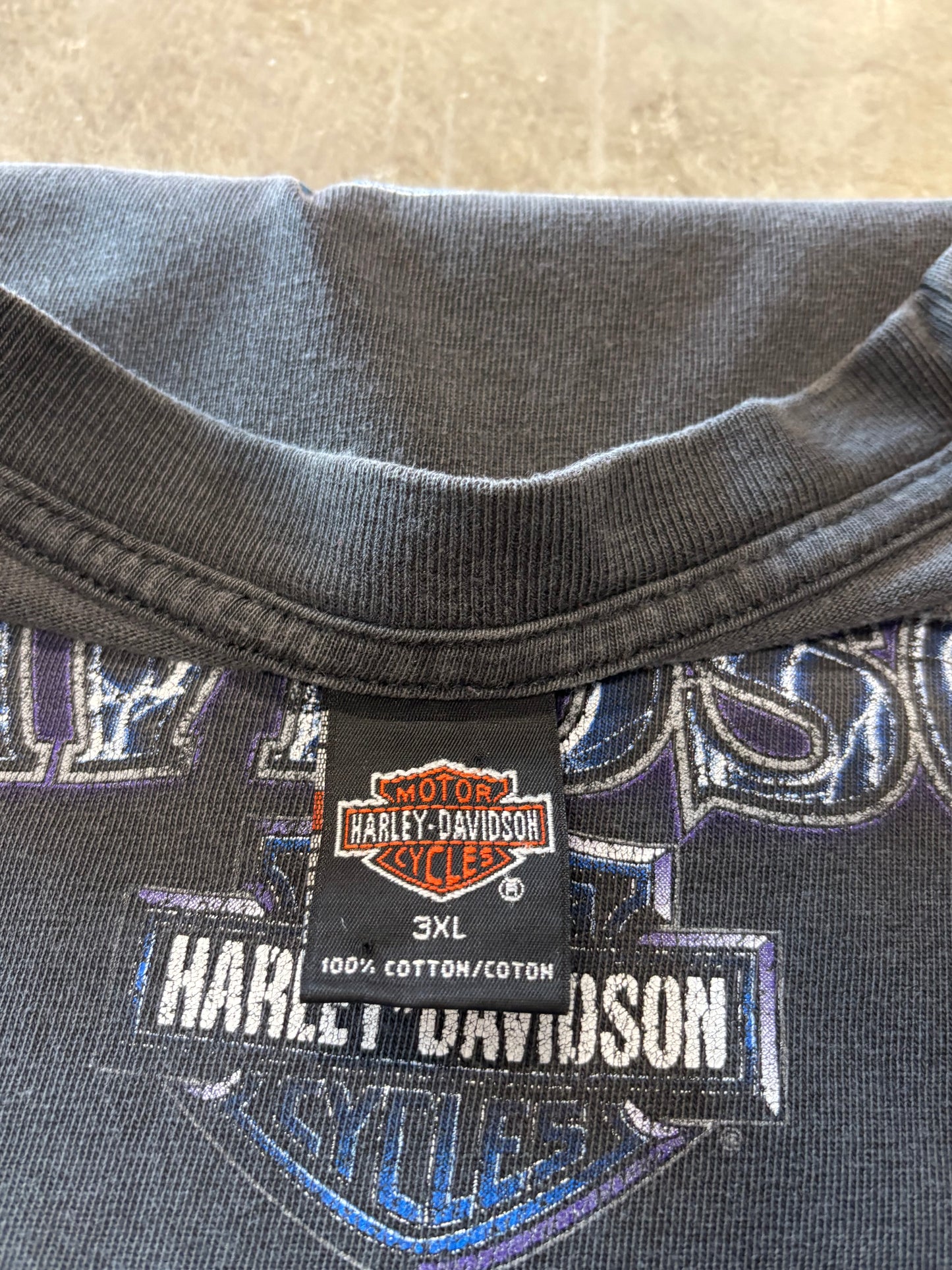 Vintage Harley Davidson Lightning shirt size XXXL