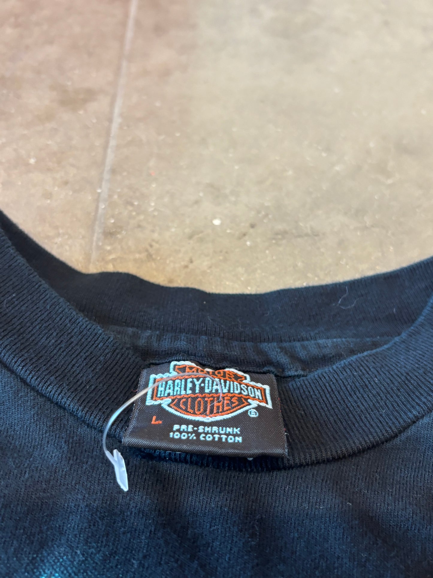 Vintage Harley Davidson Bear Tie Dye shirt size large