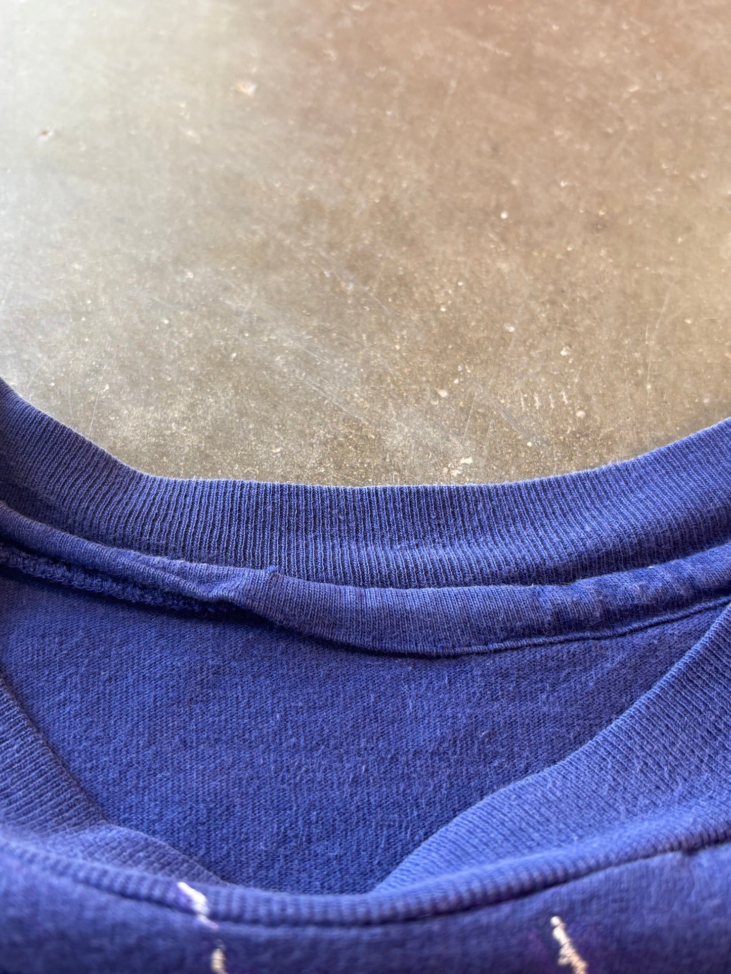 Vintage Harley Davidson Purple Lightning AOP shirt size large