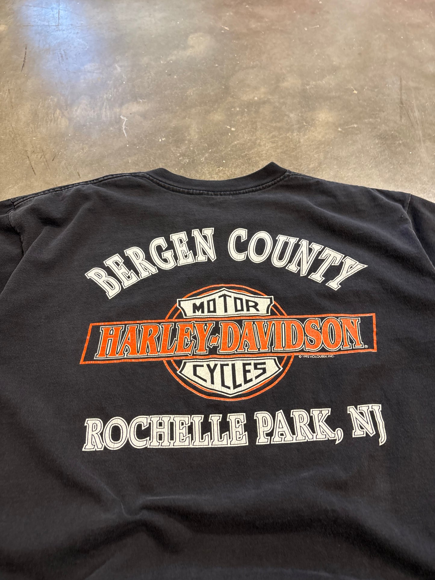 Vintage Harley Davidson batwing shirt size xl
