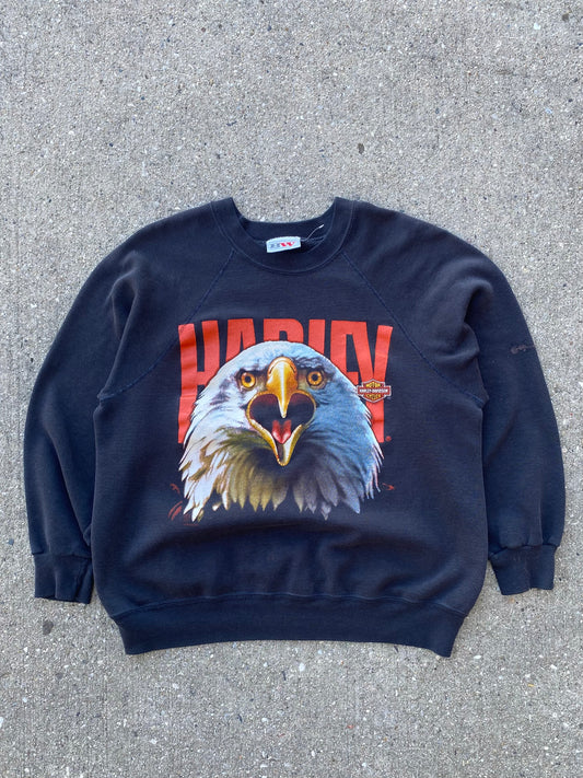 Vintage 80’s Harley Davidson Screaming Eagle sweatshirt size extra large