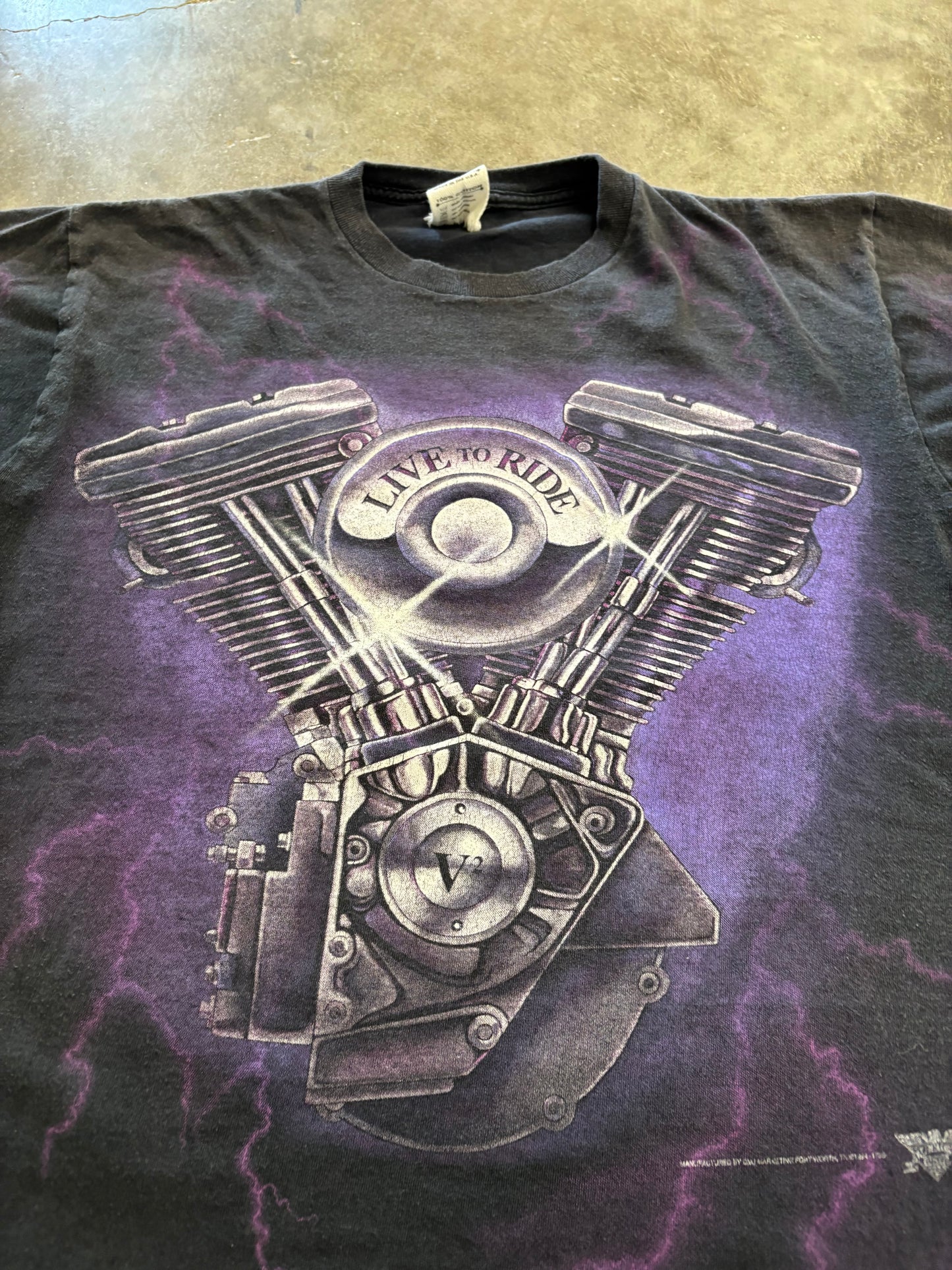 Vintage Sturgis AOP shirt size large