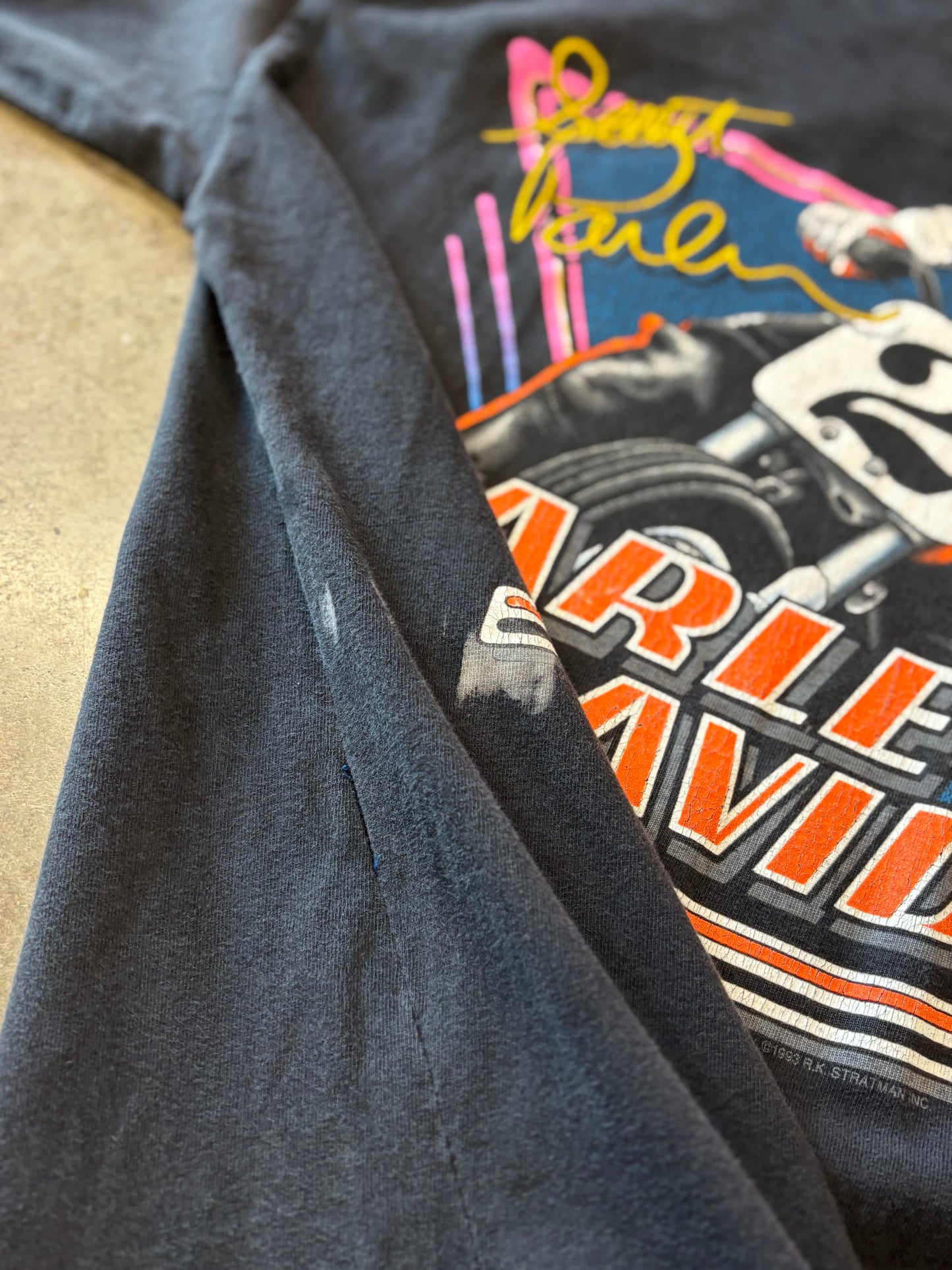 Vintage Harley Moto shirt size xxl