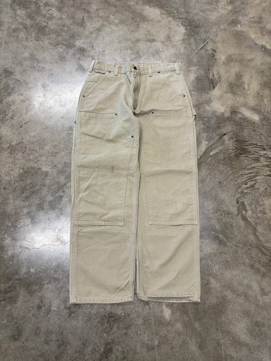 Beige carhartt double knees