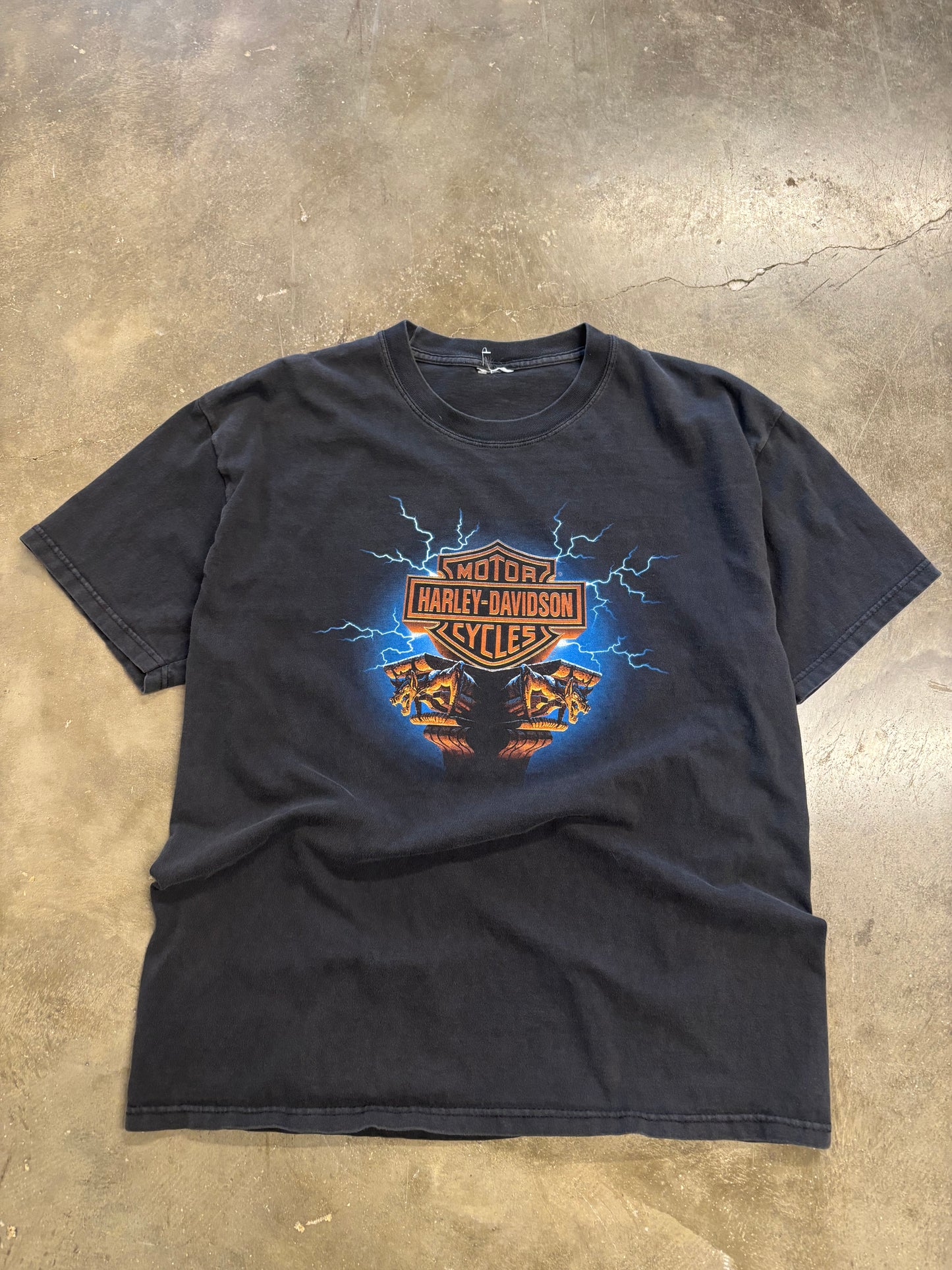Vintage Harley Davidson Gargoyle shirt size large