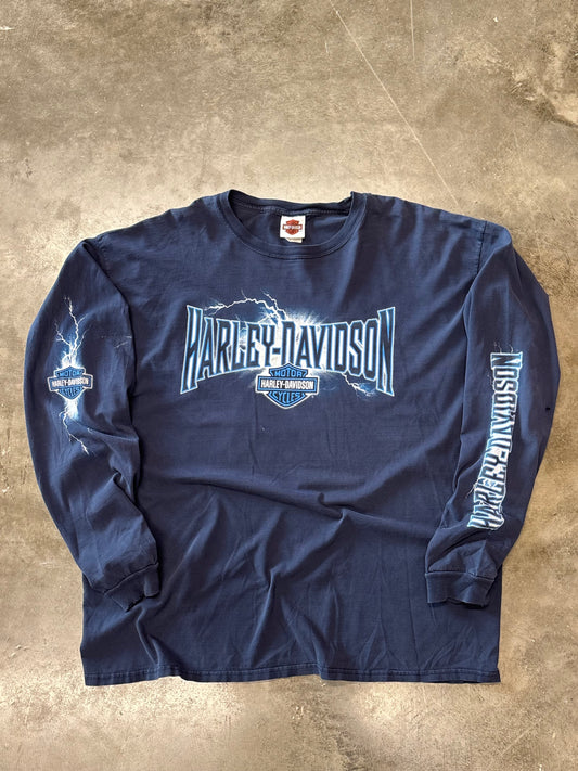 Vintage Harley Lightning long sleeve size xxl