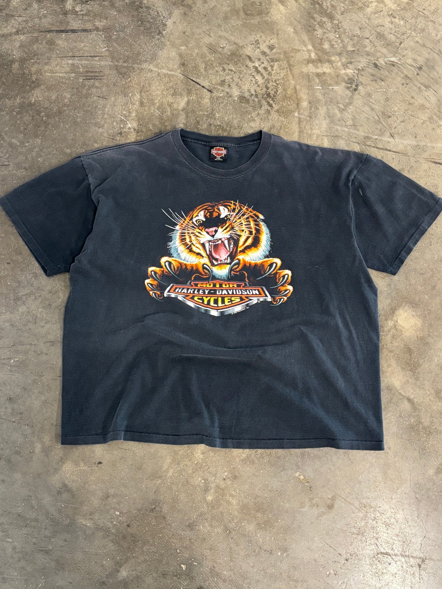 Vintage Harley Davidson Tiger shirt size xxl