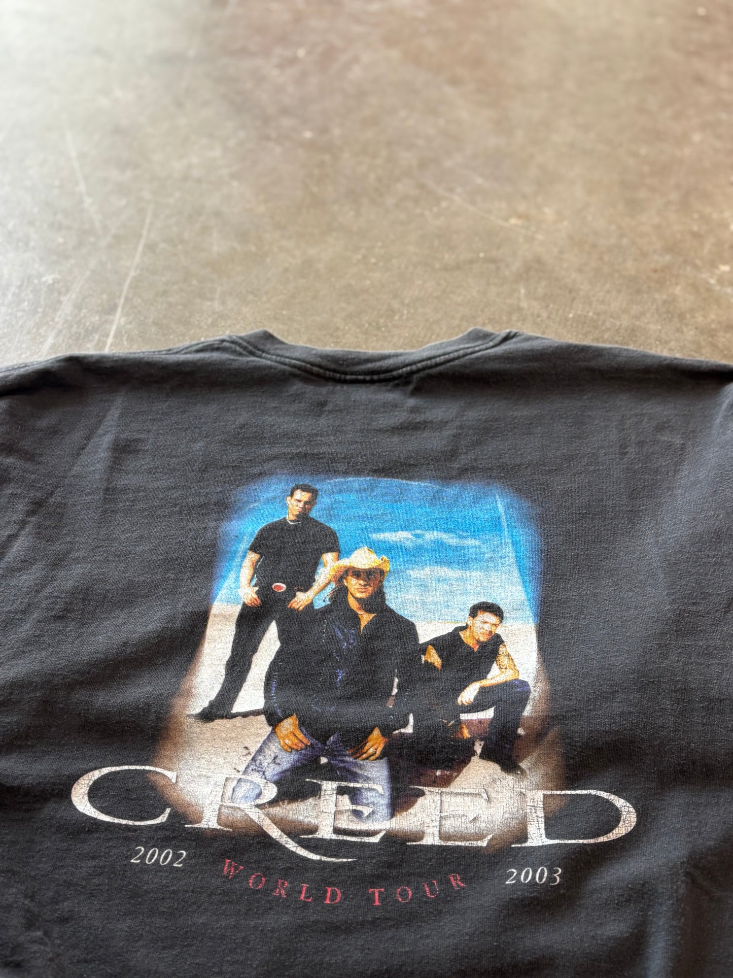 Vintage Creed Weathered band shirt size xl