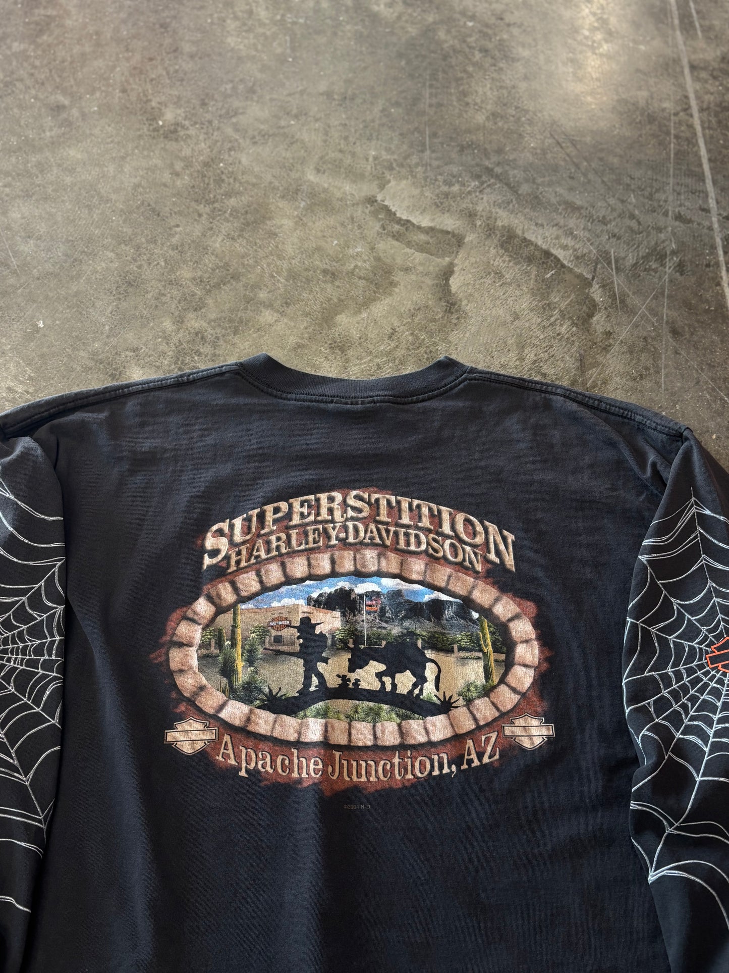Vintage Harley Davidson Spiderweb xxl