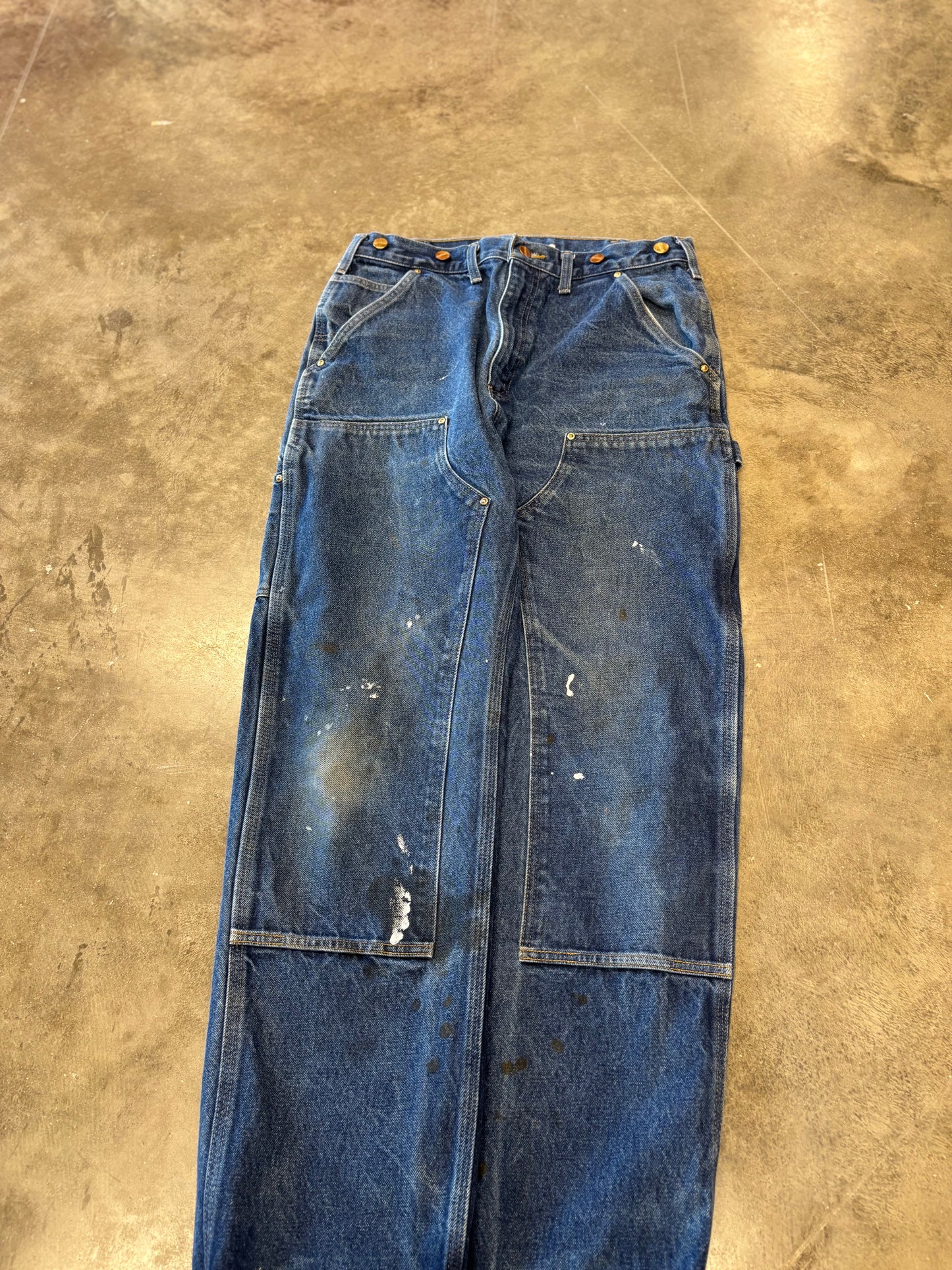 Vintage carhartt double knees denim