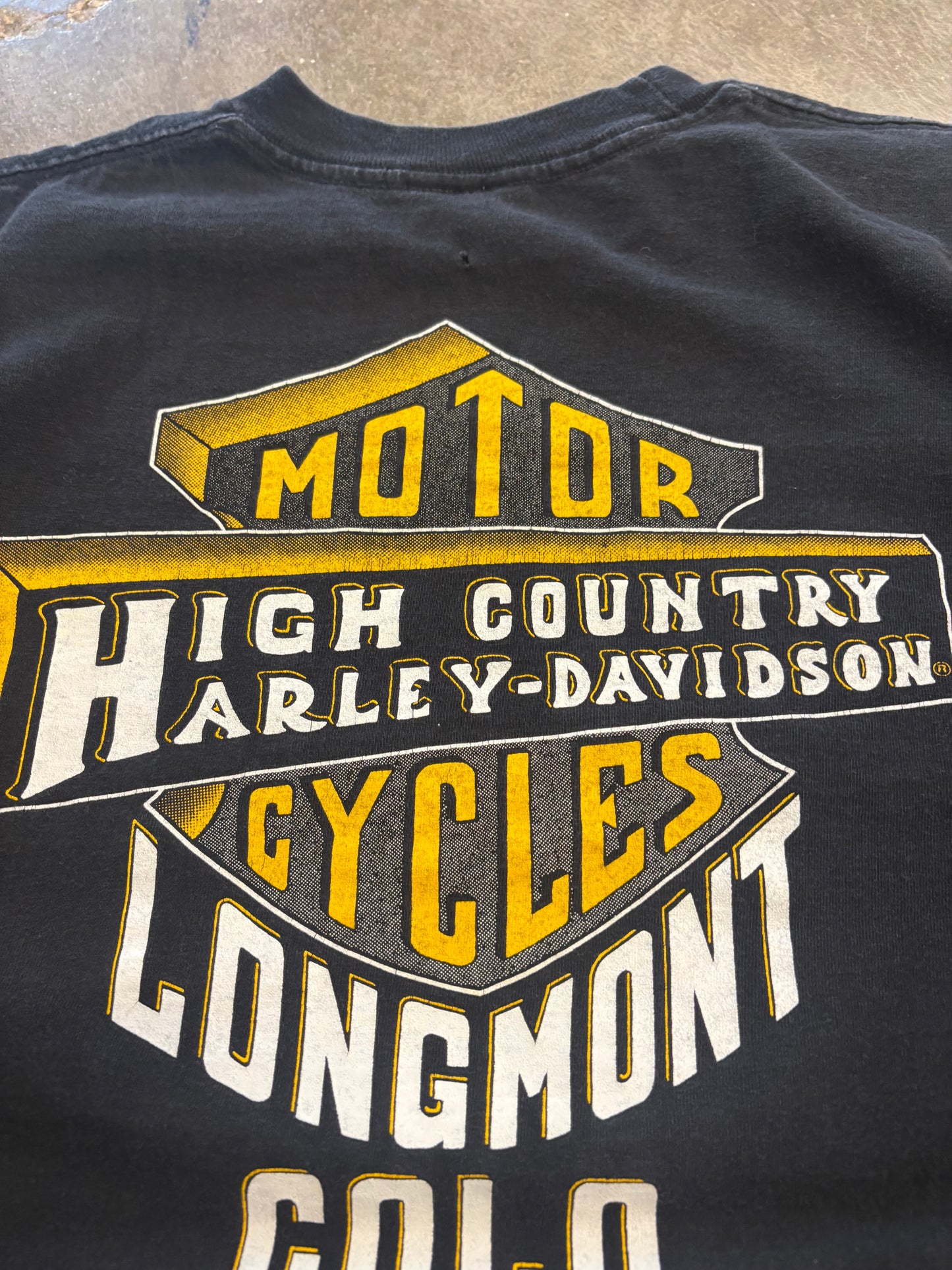 Vintage Harley Davidson batwing shirt size medium