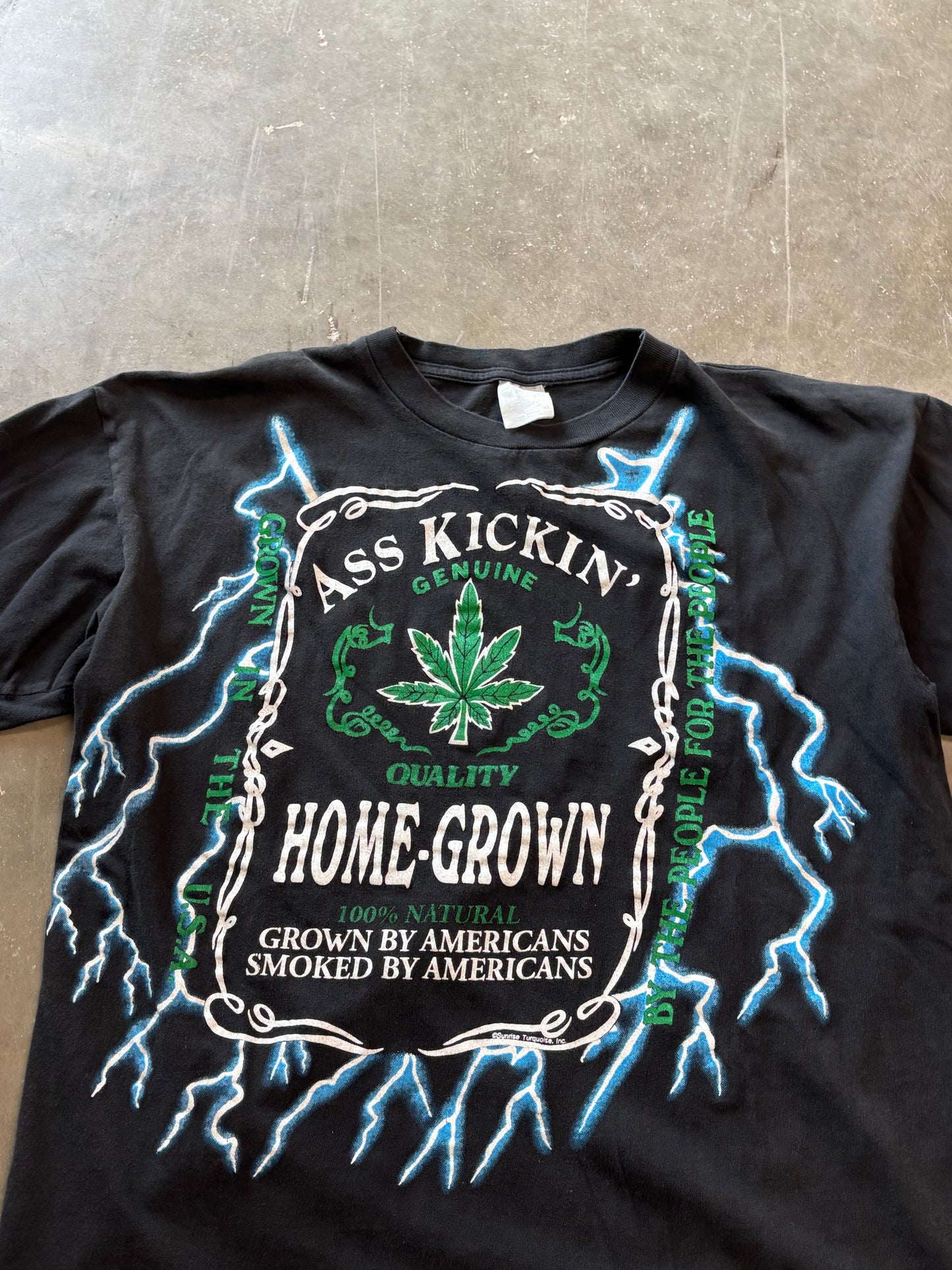 Vintage American Thunder Ass kickin shirt size XL