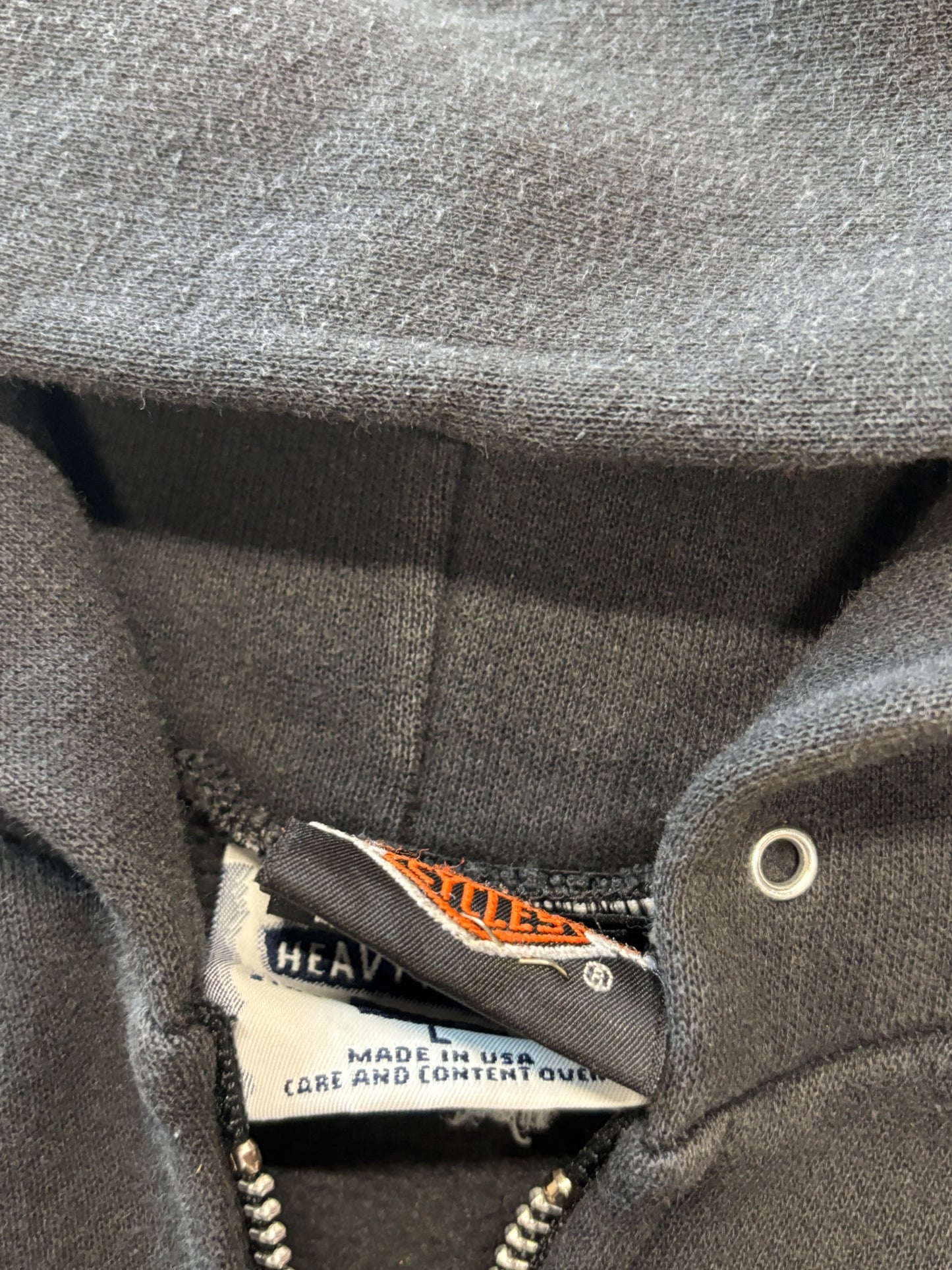 Vintage Harley Davidson Chicago zip up hoodie size large