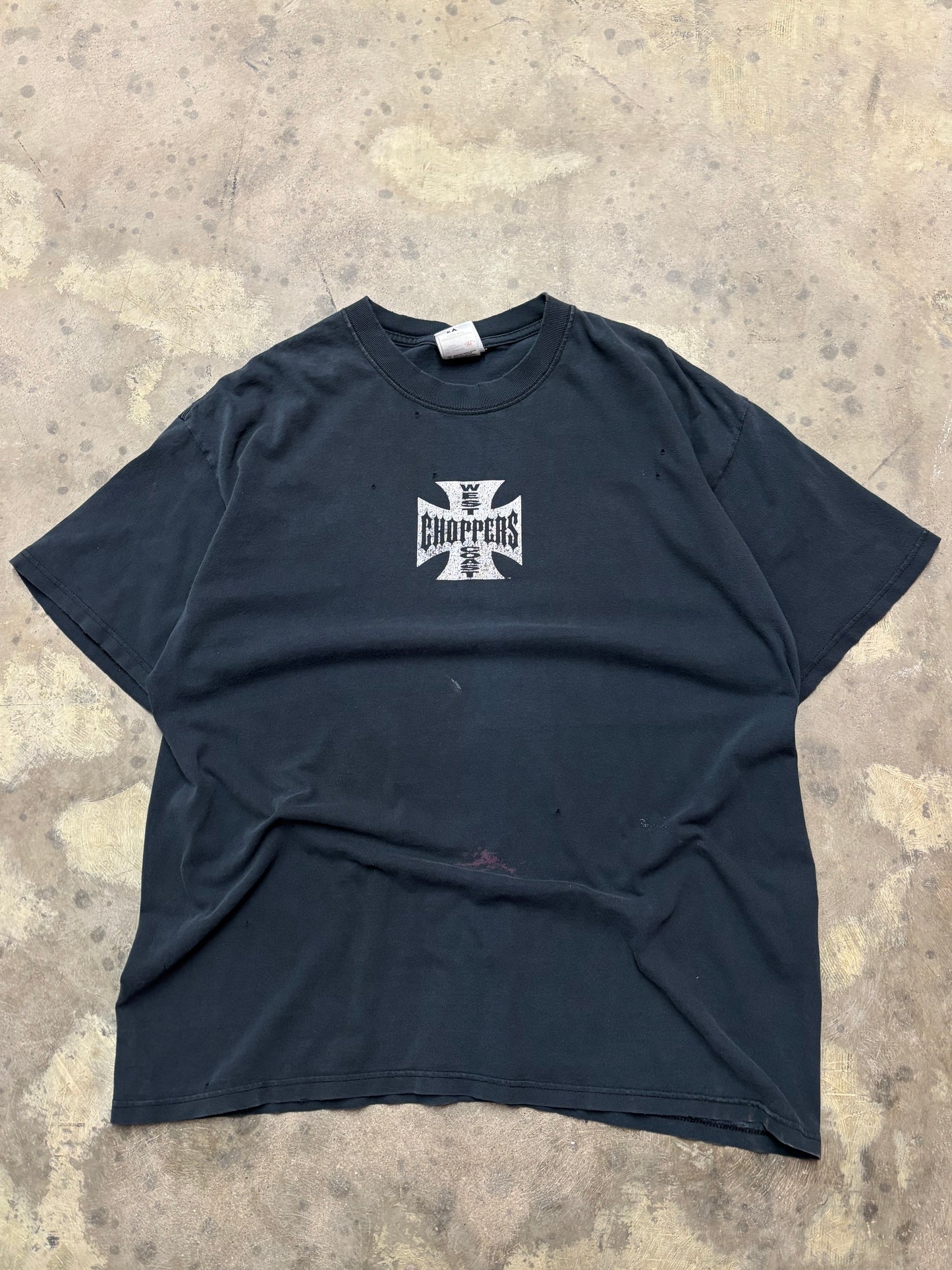 Vintage thrashed Clapped WCC shirt size extra large