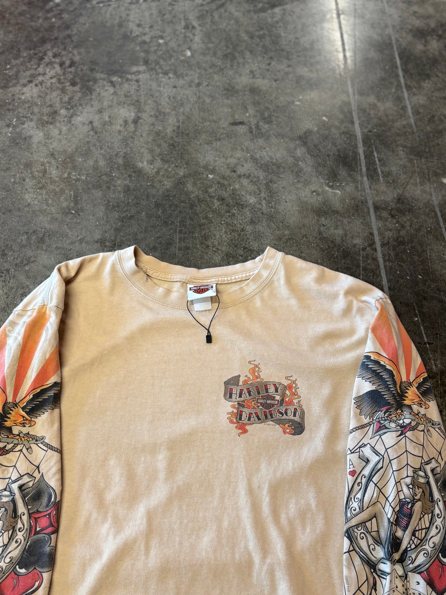 Harley Davidson Tattoo long sleeve size large