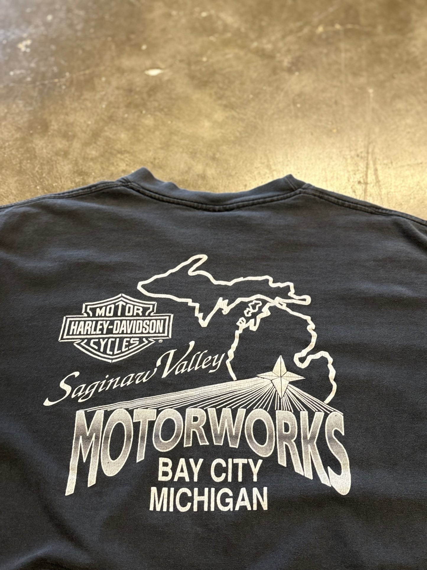 Vintage Harley Davidson Udderly Da Best cow shirt size extra large