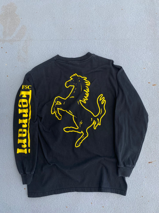 Vintage Ferrari Racing Long sleeve size medium